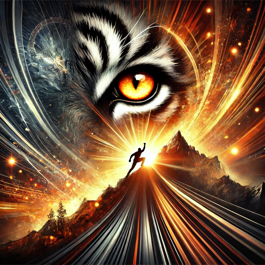 Imagen que refleja el significado de Eye of the Tiger de Survivor